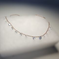 Taşlı Gerdanlık Kolye