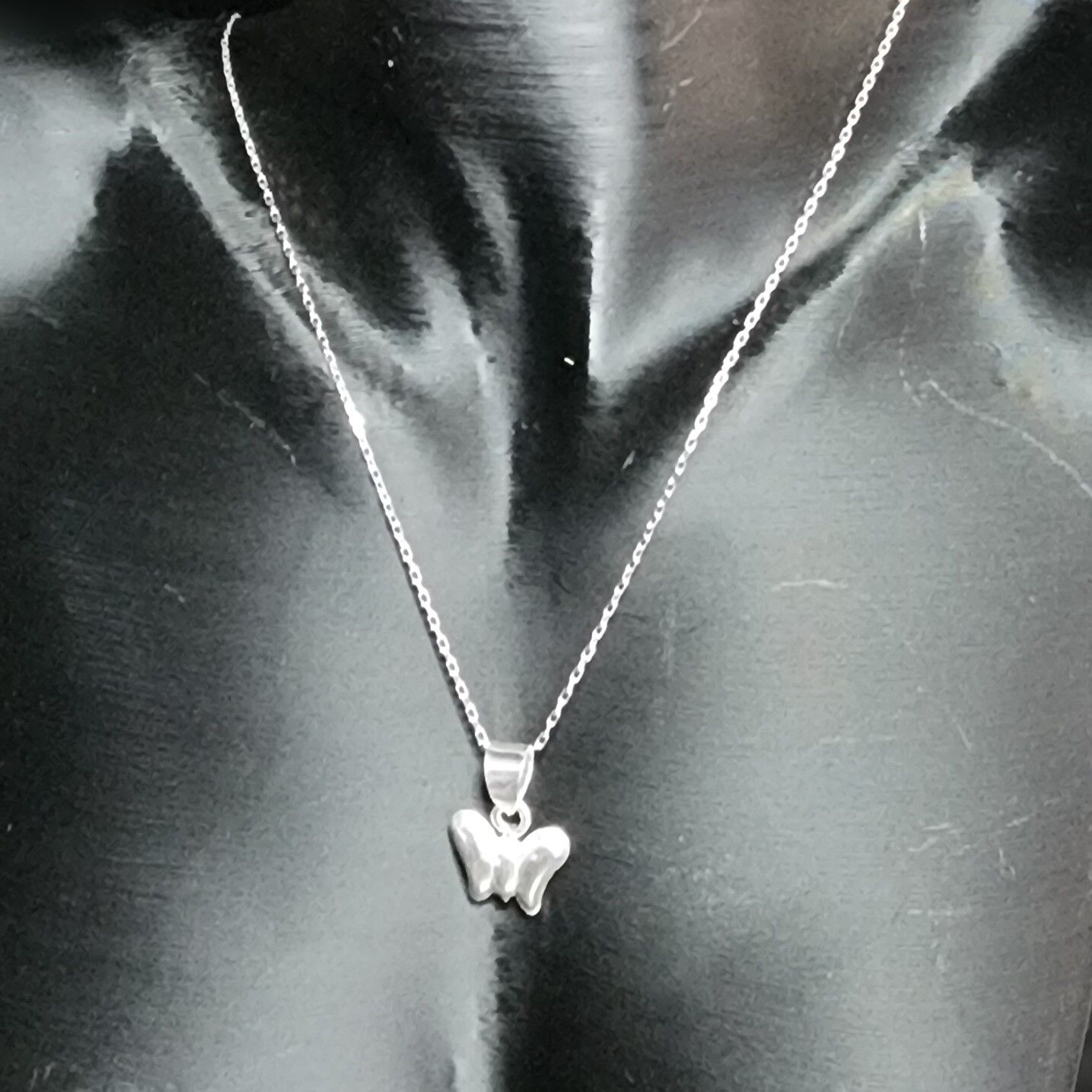 925 Ayar Gümüş Kelebek Kolye Ucu