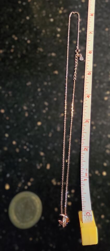 925 Ayar Gümüş Rose Balık Kolye