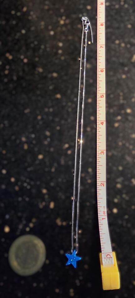 925 Ayar Gümüş  Opal Yıldız Kolye