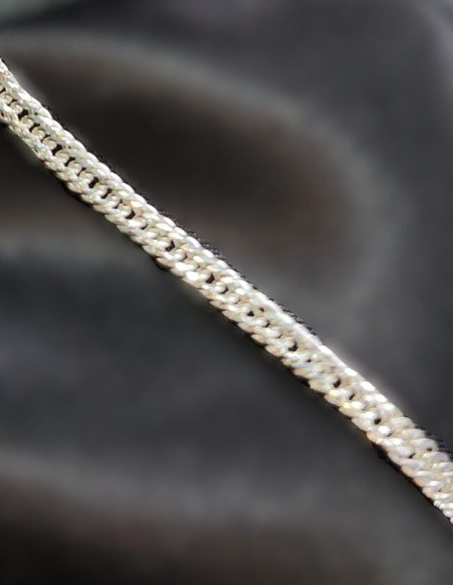 925 Ayar Gümüş Unisex Balıksırtı Model Bileklik