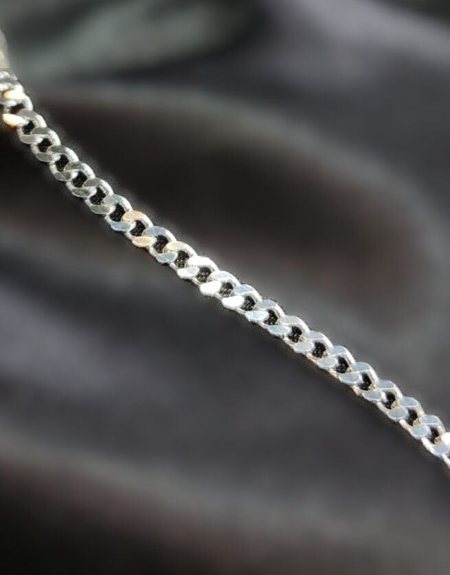 925 Ayar Gümüş Unisex Zincir Bileklik