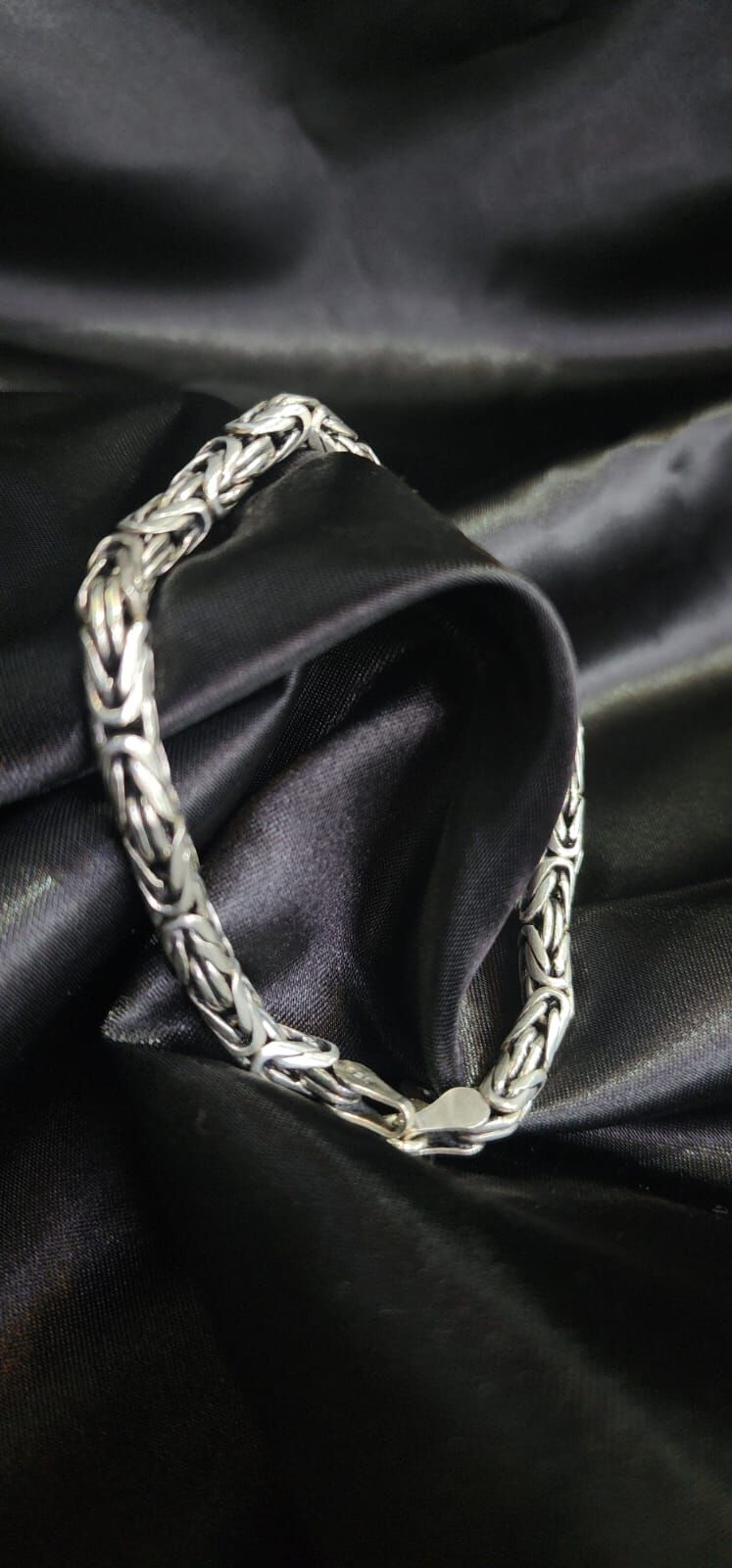 925 Ayar Gümüş 0,5 cm kalınlık Kral Zincir